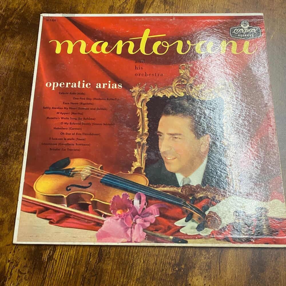 Mantovani And His Orchestra Ll 1331 Operatic Arias